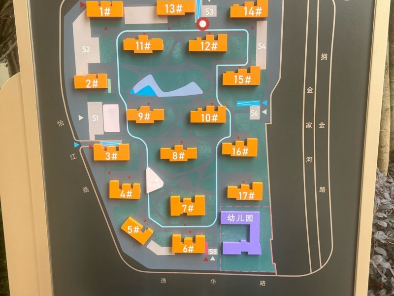 3室2廳2陽臺(tái) 筑友雙河灣璟樾小區(qū)平面圖