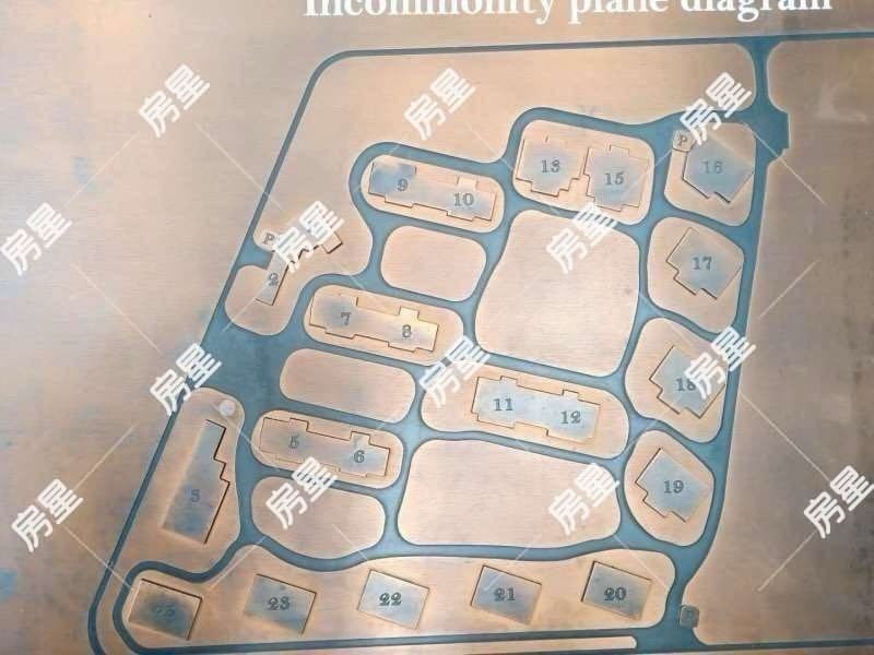 2室2廳1陽(yáng)臺(tái) 新亞洲星辰園小區(qū)平面圖