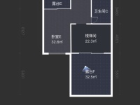 5室2廳3陽臺(tái) 山水潤(rùn)城別墅戶型圖