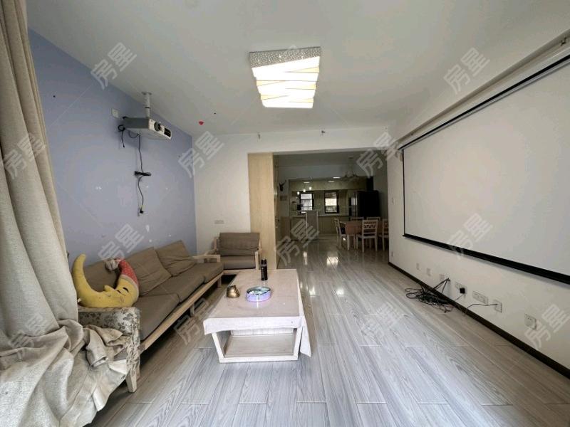 3室2廳2陽(yáng)臺(tái) 銀海白沙郡客廳