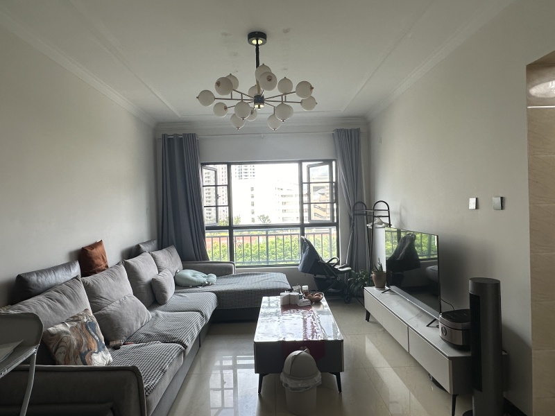 2室2廳1陽臺 筑友雙河灣及第苑客廳