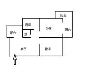 2室2廳1陽臺(tái) 東風(fēng)東路47號(hào)戶型圖