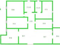 4室2廳1陽臺 佳湖花園戶型圖