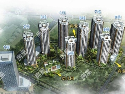 3室2廳1陽(yáng)臺(tái) 錦悅四季花園小區(qū)
