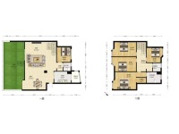 11室1廳1陽臺(tái) 華龍人家戶型圖