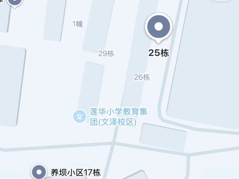 2室1廳1陽(yáng)臺(tái) 禮堂區(qū)小區(qū)平面圖