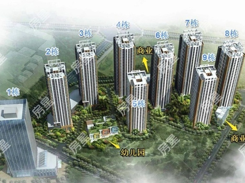 4室2廳1陽(yáng)臺(tái) 錦悅四季花園小區(qū)小區(qū)平面圖