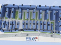 11室1廳1陽臺(tái) 華龍人家小區(qū)平面圖