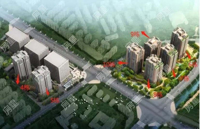 3室2廳 大觀首府小區(qū)平面圖