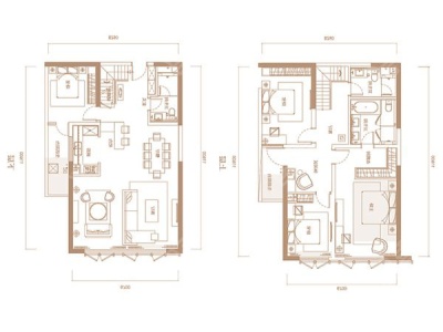 4室2廳2陽(yáng)臺(tái) 俊發(fā)逸天峰
