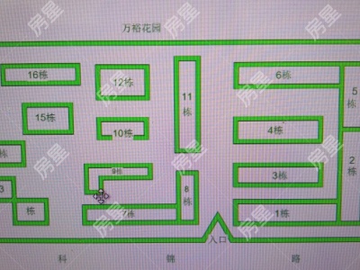 3室2廳1陽(yáng)臺(tái) 萬(wàn)裕花園
