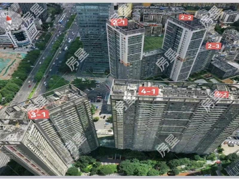 2室2廳1陽(yáng)臺(tái) 時(shí)光俊園小區(qū)平面圖