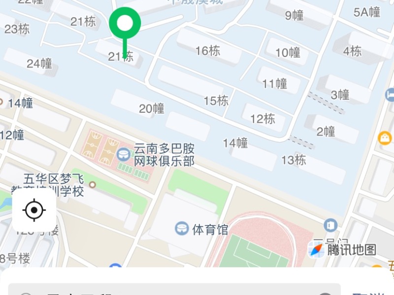 4室2廳 君庭云邸A1地塊小區(qū)平面圖