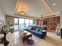 4室2廳2陽臺 俊發(fā)逸天峰客廳