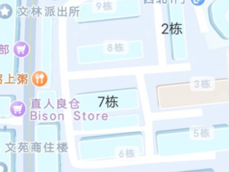 3室2廳1陽臺 師大宿舍（文化巷52號）小區(qū)平面圖