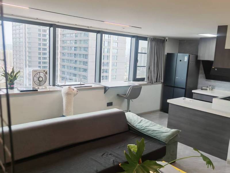 2室2廳1陽臺 巫家壩金茂廣場公寓客廳