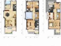 5室2廳3陽臺 昆明恒大云璽別墅戶型圖
