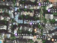 2室1廳1陽臺 春苑小區(qū)小區(qū)平面圖