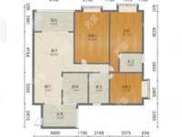 3室2廳1陽臺 春城慧谷A區(qū)戶型圖