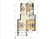 2室2廳2陽(yáng)臺(tái) 滇池衛(wèi)城錦尚戶型圖