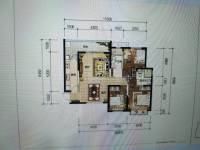 3室2廳1陽臺 恒大名都戶型圖