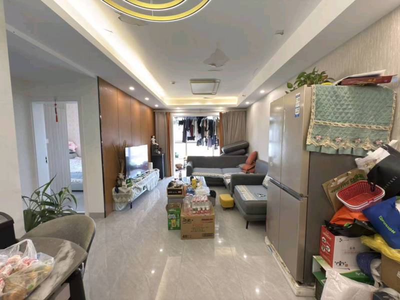 2室2廳1陽臺 大華公園天下時光園客廳