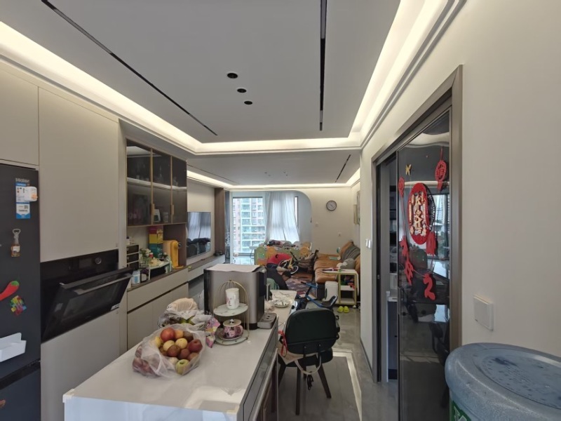 4室2廳2陽(yáng)臺(tái) 招商雍和府二期客廳