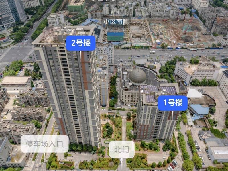 3室2廳 人民路壹號廣場(壹號歡樂城)小區(qū)平面圖