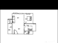 2室2廳1陽(yáng)臺(tái) 中海學(xué)府路8號(hào)戶型圖