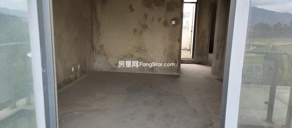 2室2廳1陽臺 滇池衛(wèi)城鹿港B區(qū)戶型圖