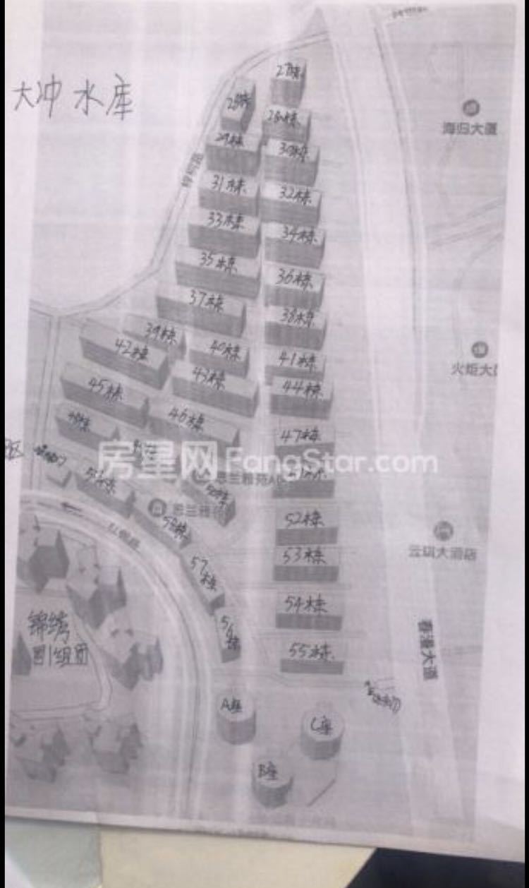 5室3廳3陽臺 思蘭雅苑別墅戶型圖