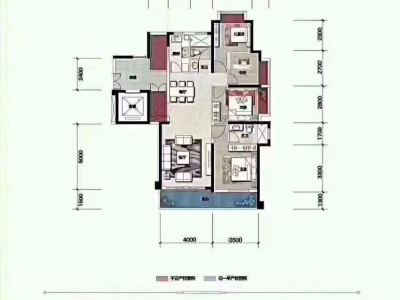 3室2廳1陽臺 西南海天璽苑