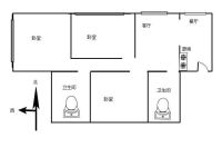 5室2廳2陽臺 翠湖太龍公館戶型圖